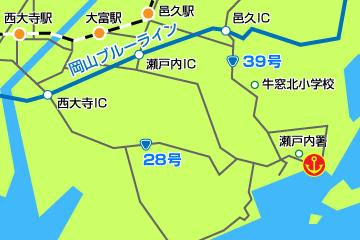 牛窓・県営桟橋